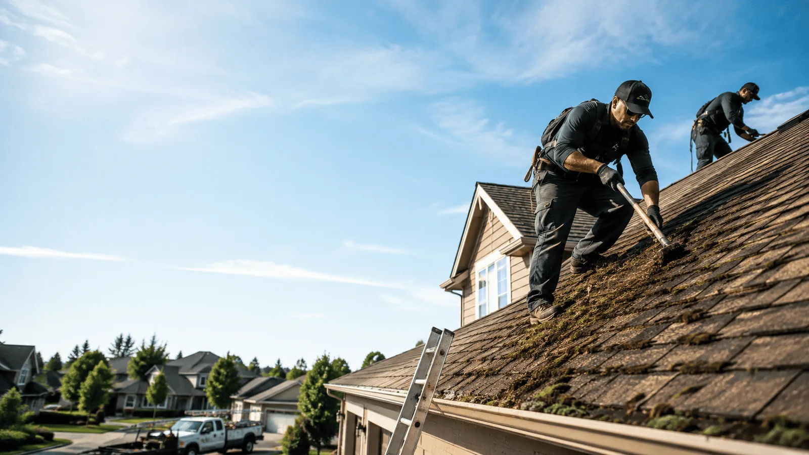 Roof Moss Removal in Brockway, PA near me